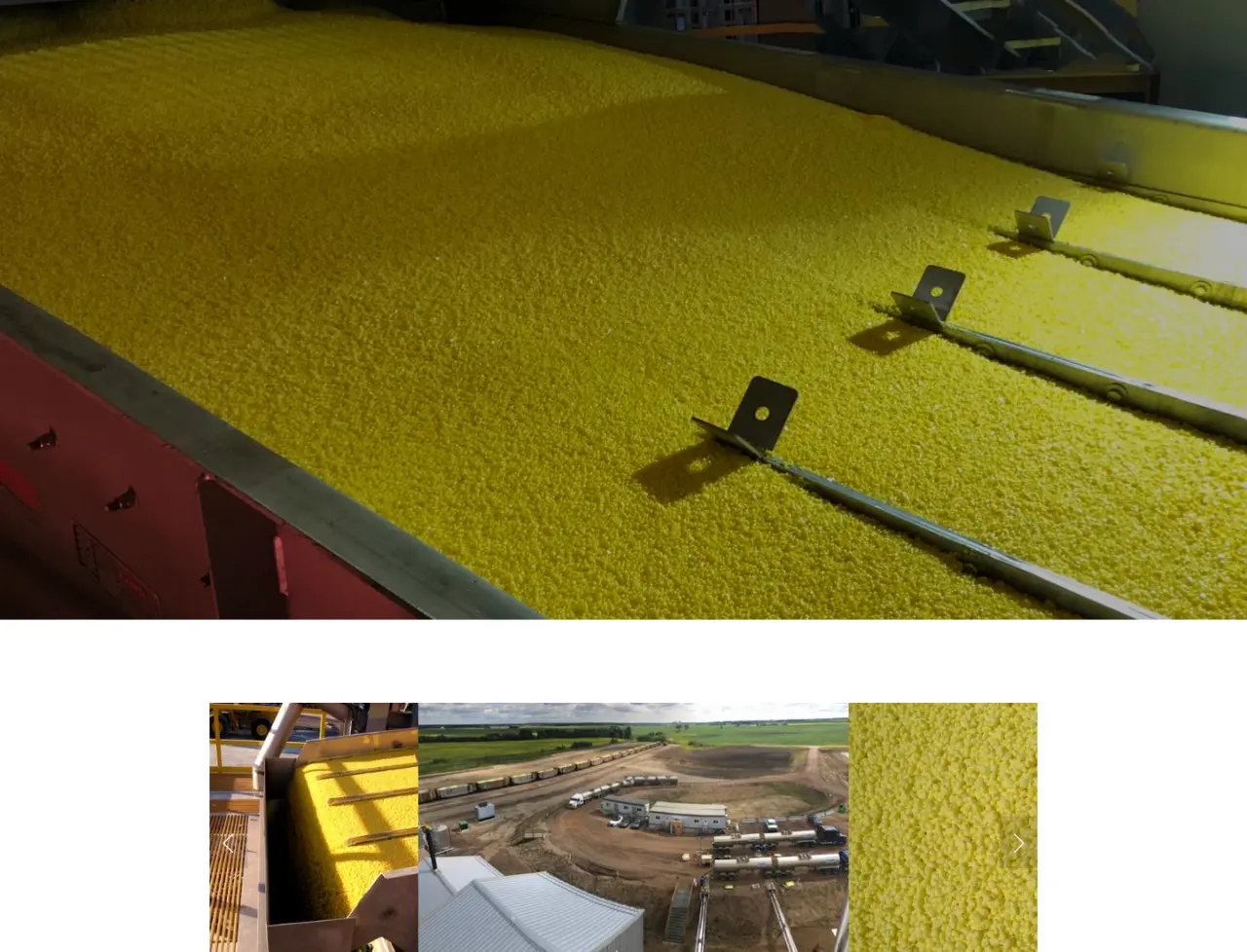 Heartland Sulphur website homepage